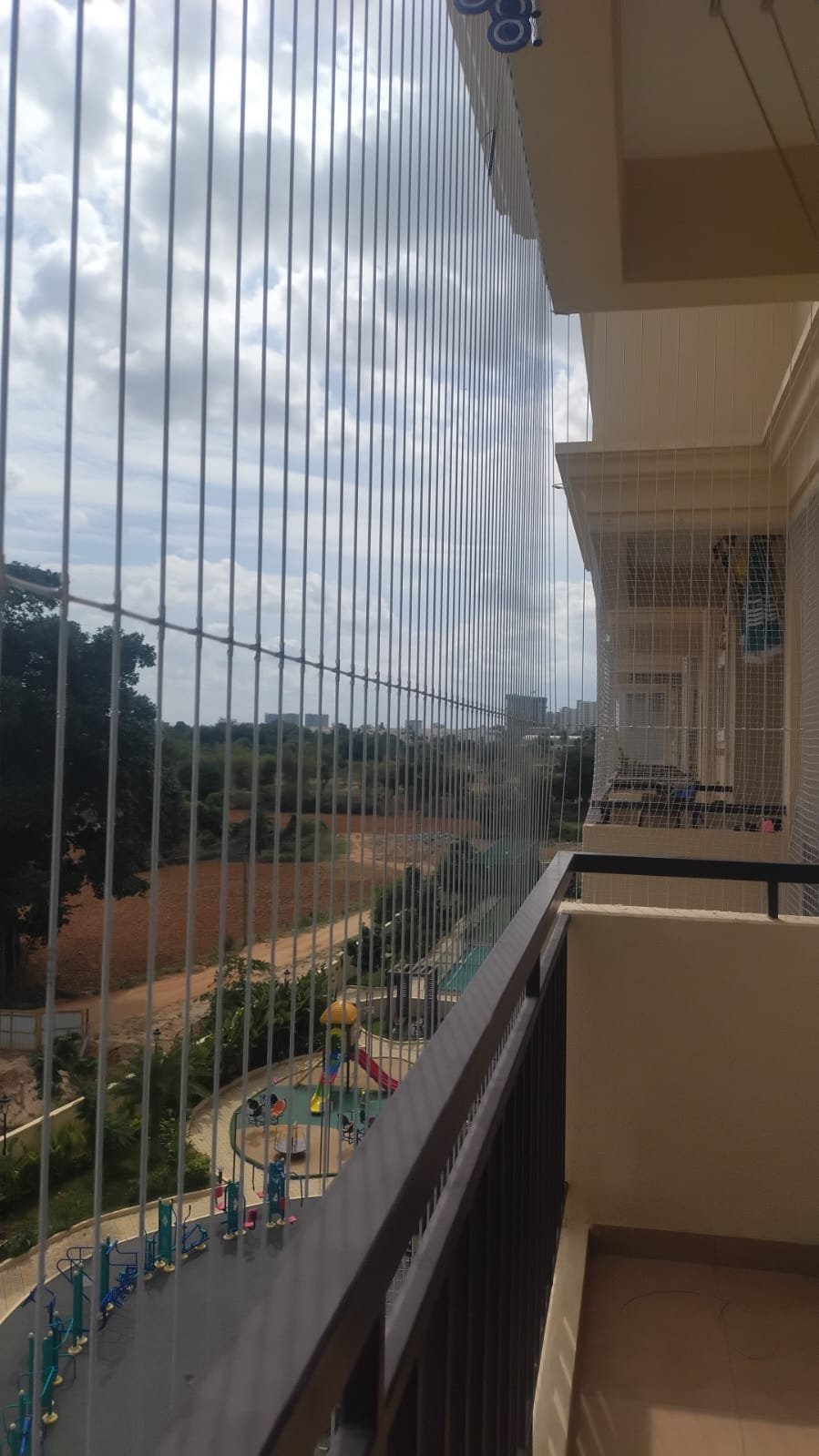 Apartment Window Invisible Grills Bangalore