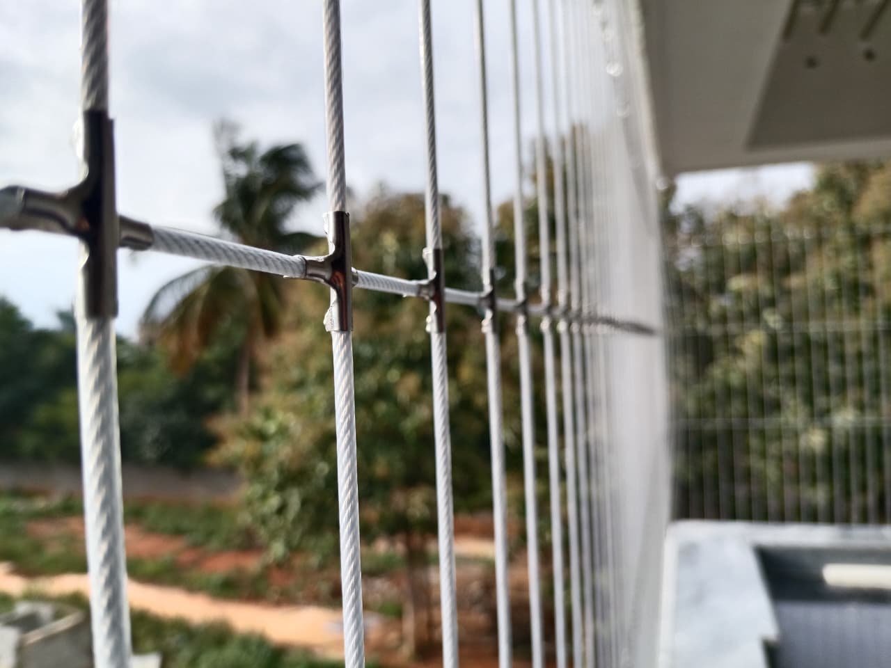 High Rise Balcony Invisible Grills Bangalore