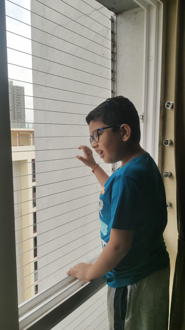 Child Safety Invisible Grills in Bangalore
